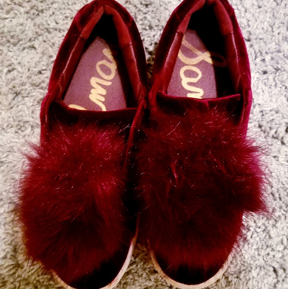 Sam Edelman pom pom sneakers